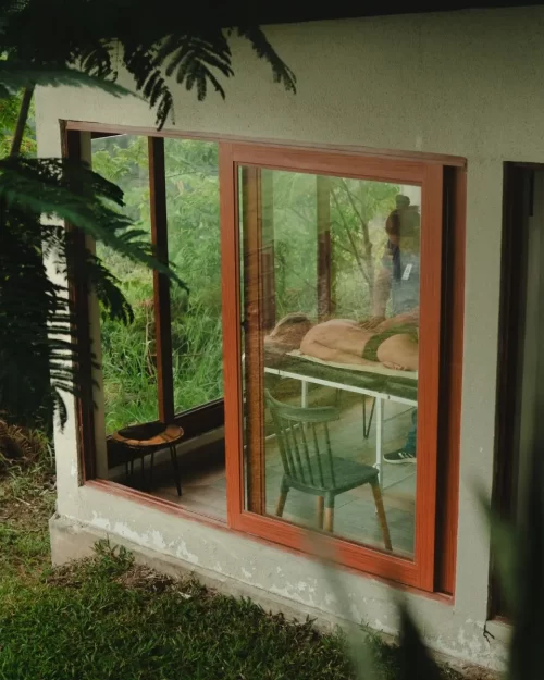 Masajes rodeados de naturaleza